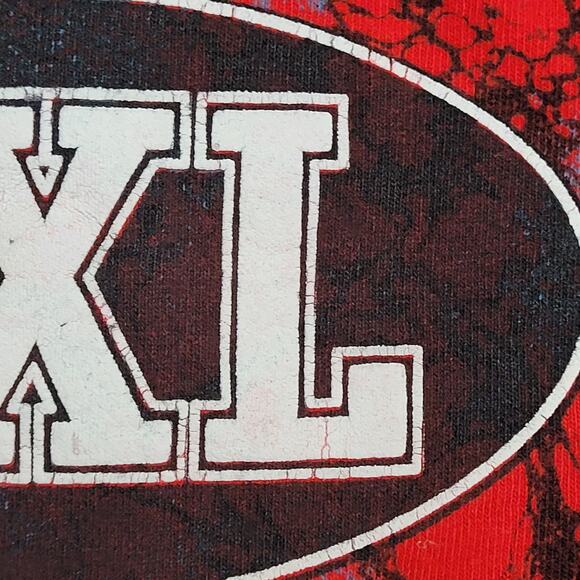 Vintage Snap-On Tool Shirt Large 20x28 Marbled Red - Picture 11 of 11